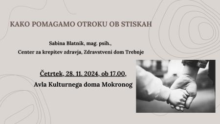 3. delavnica- Sabina Blatnik